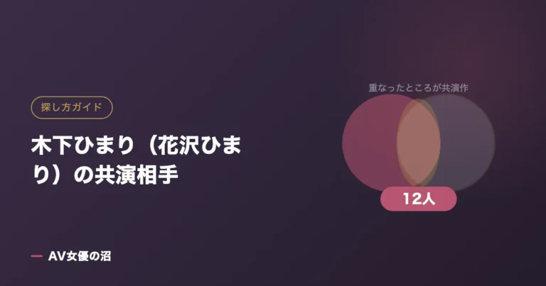 木下ひまり(花沢ひまり)の共演相手(図版)